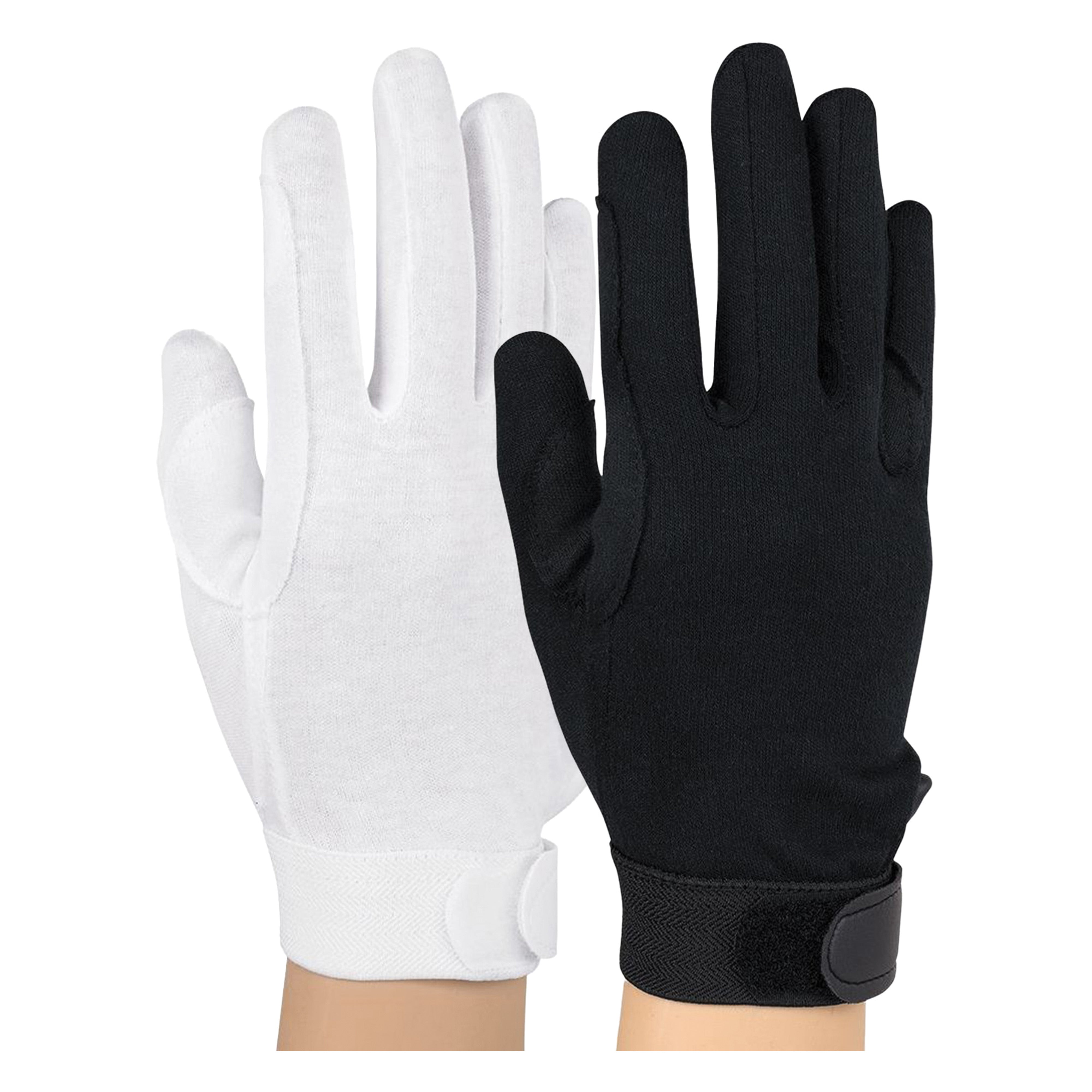 Guantes de algodón de lujo con banda militar StylePLUS